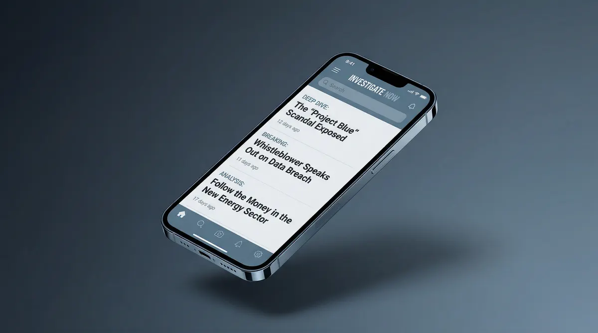黑料暗网 - 官方APP界面展示手机模型